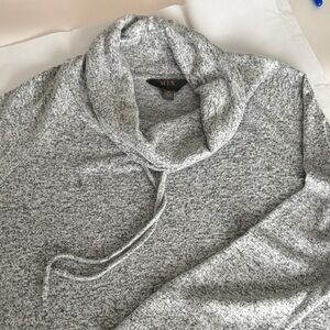 41 Hawthorn Heather Gray Cowl Neck Sweater